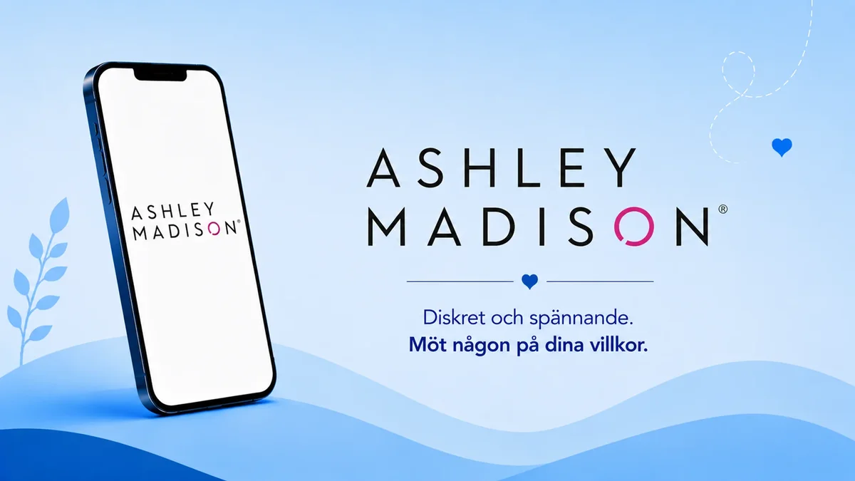Ashley Madison diskret dejting recension Sverige 2026